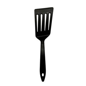 Lopol by Hutzler Black Nylon Slotted Spatula Turner No 717 Vintage Kitchen Tool
